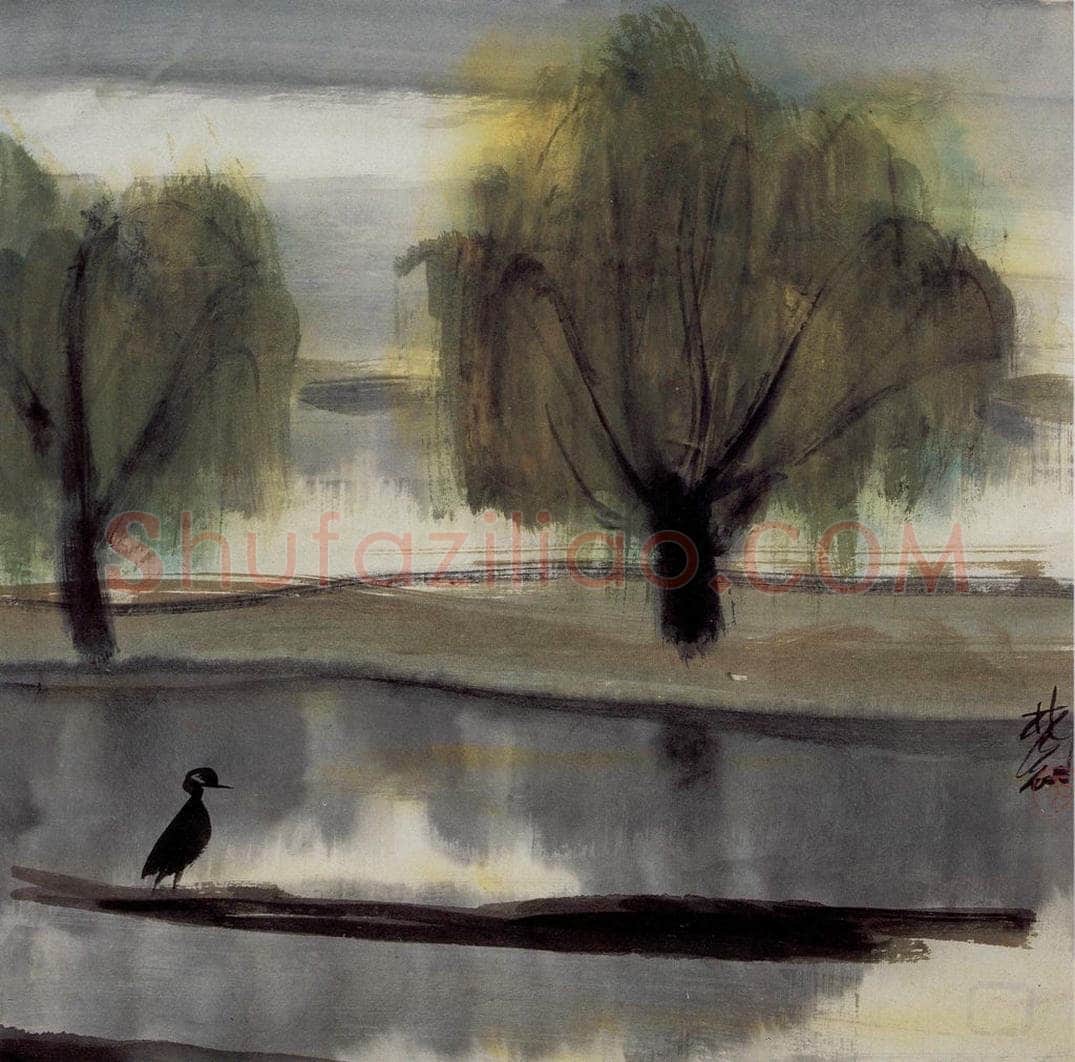 60年代 林风眠 《丑小鸭》 书画作品