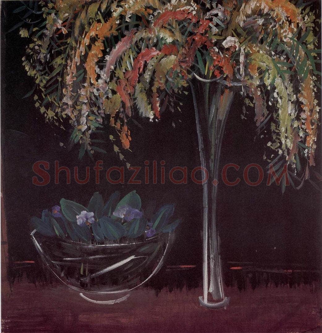 约40年代 林风眠 《静物》 书画作品