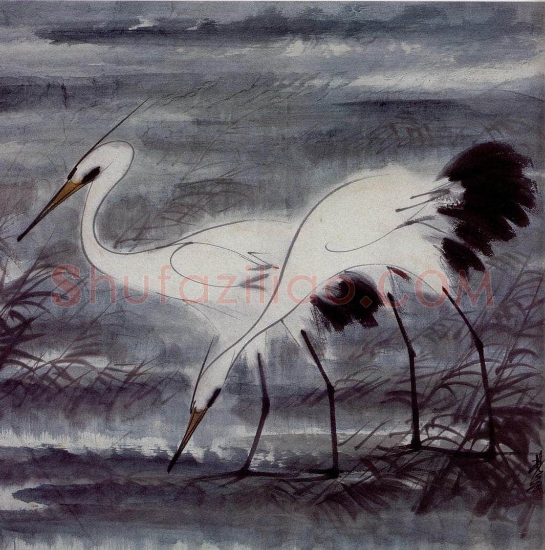 1956年 林风眠 《觅》 书画作品