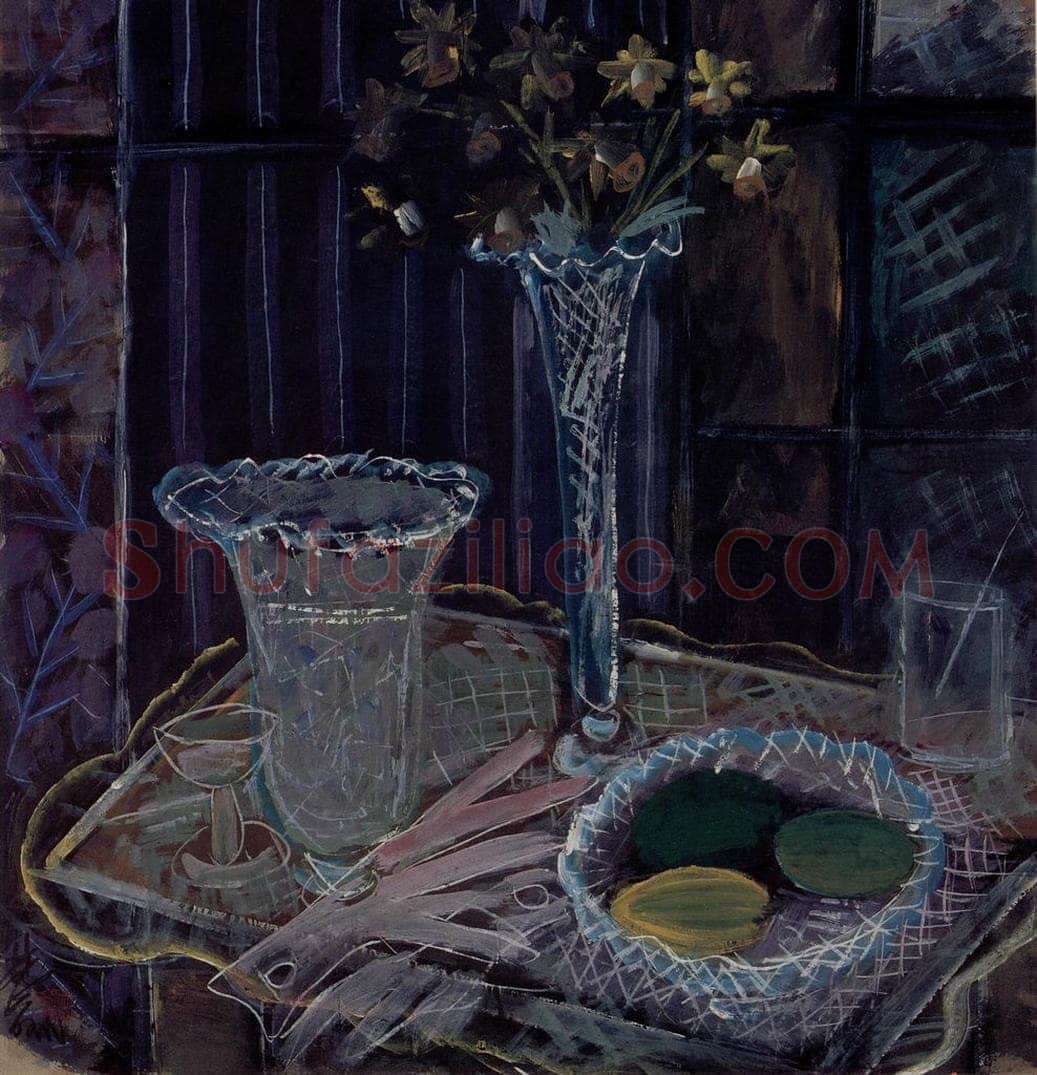 50年代 林风眠 《器皿》 书画作品