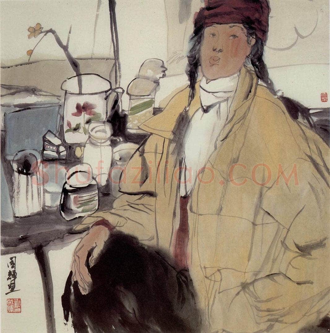 1989年 刘国辉 《刘丹》 书画作品