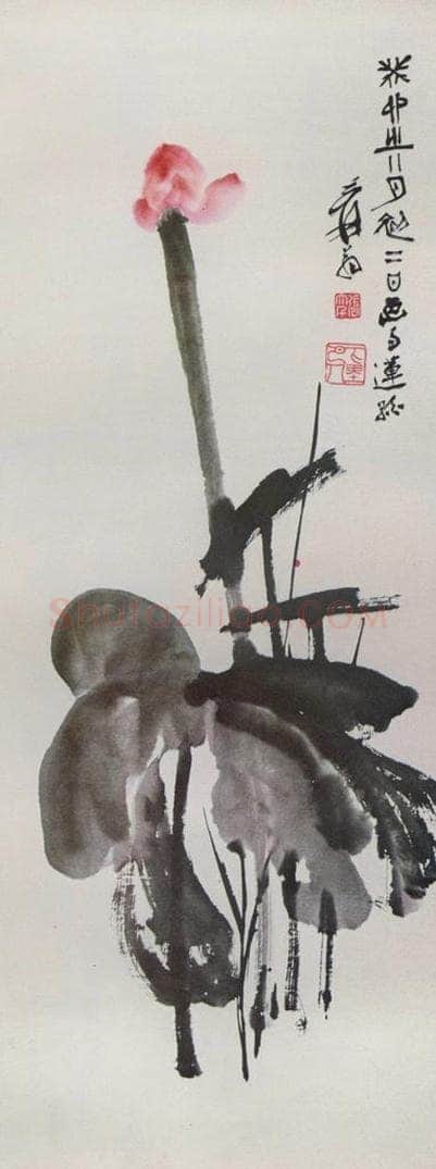  张大千 《芭蕉图》 书画作品