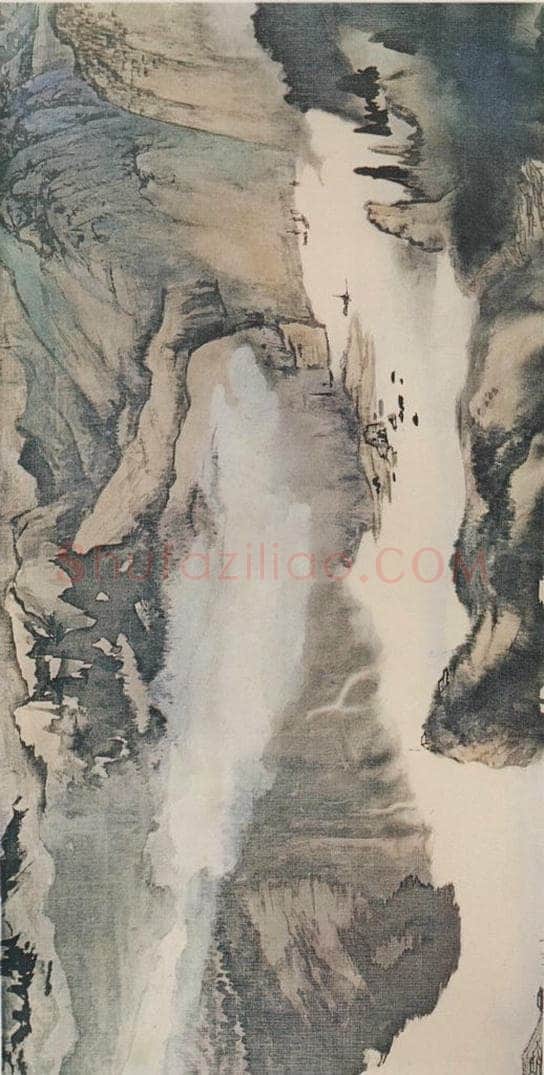  张大千 《长江万里图》 书画作品