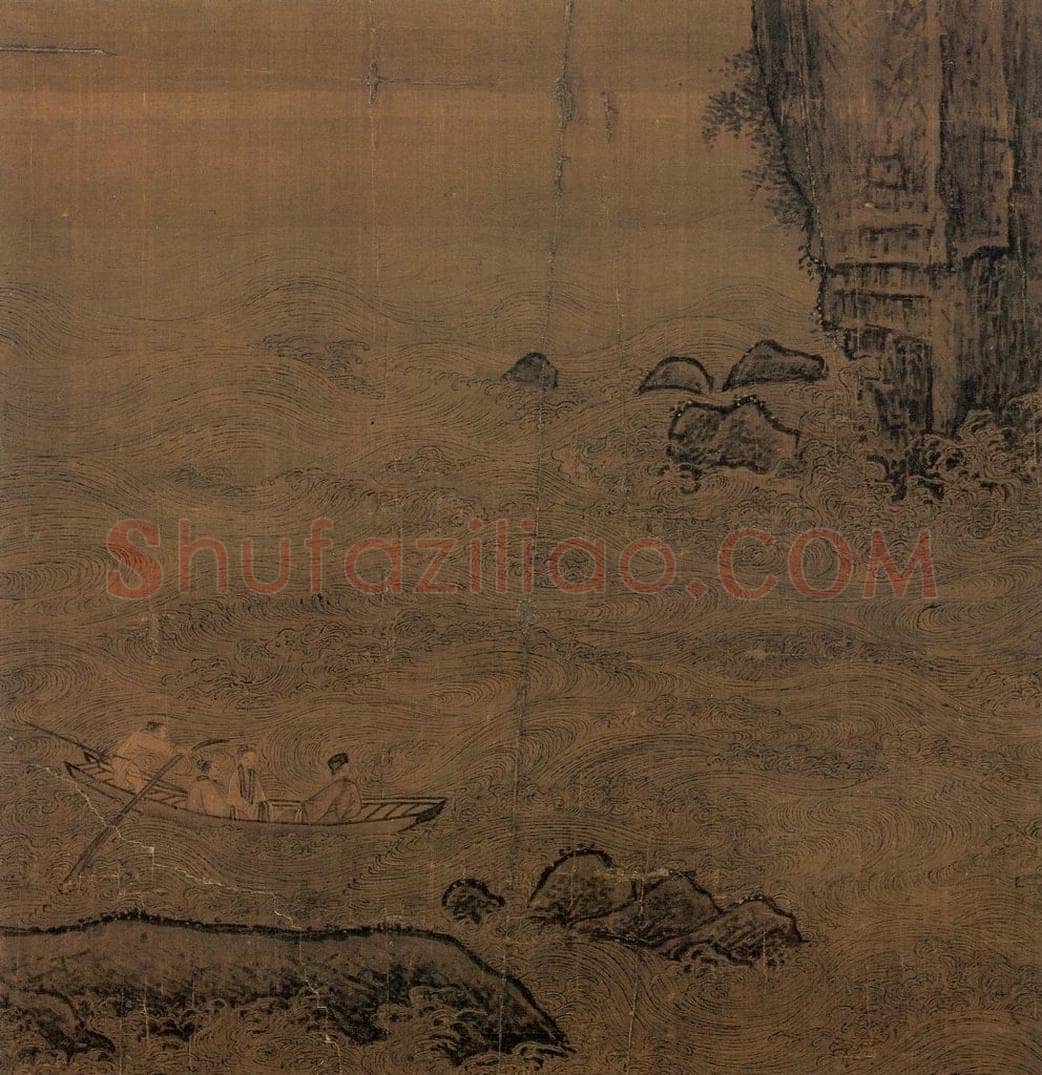 宋 宋人 《赤壁画》 书画作品