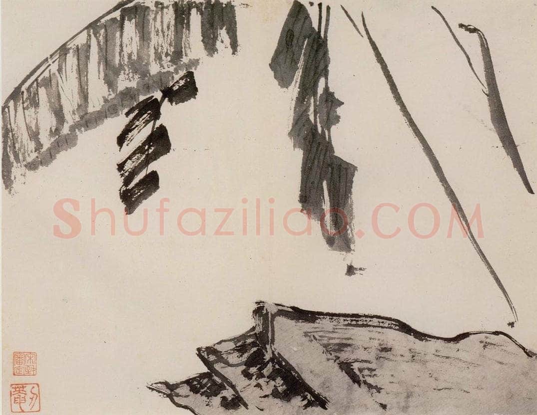 清 传綮 《写生》 书画作品