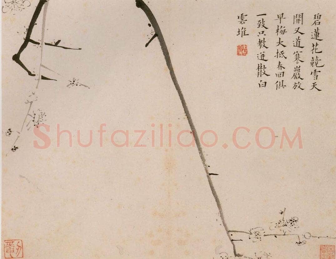 清 传綮 《写生》 书画作品