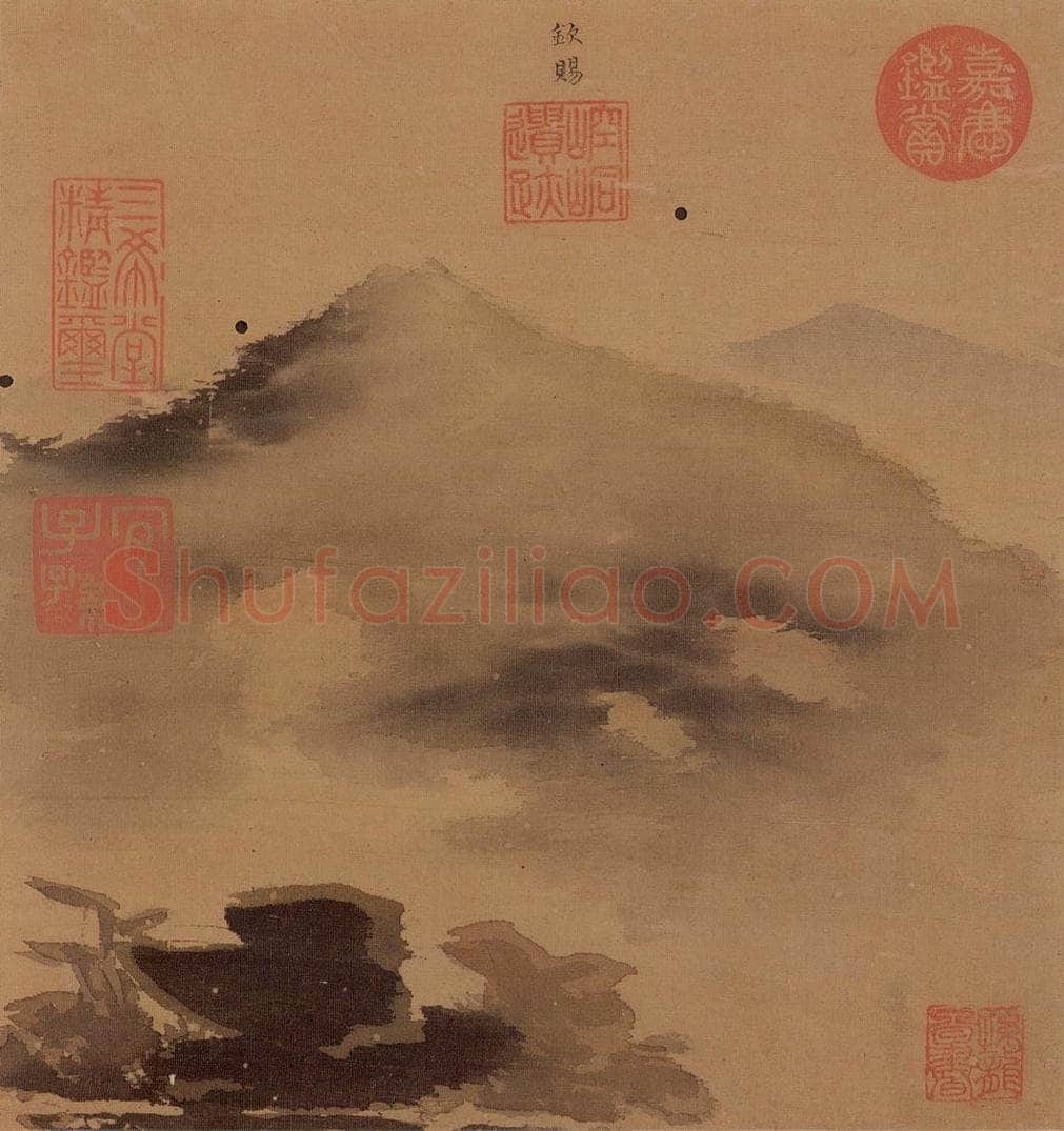 明 孙龍 《写生》 书画作品