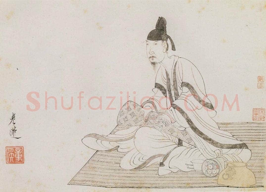 明 陈洪绶 《画隐居十六觀》 书画作品