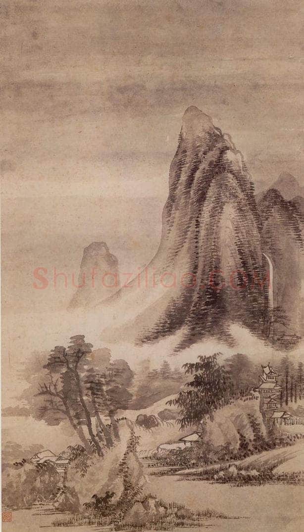 清 王翚 《临唐宋各家山水（十二开）》 书画作品