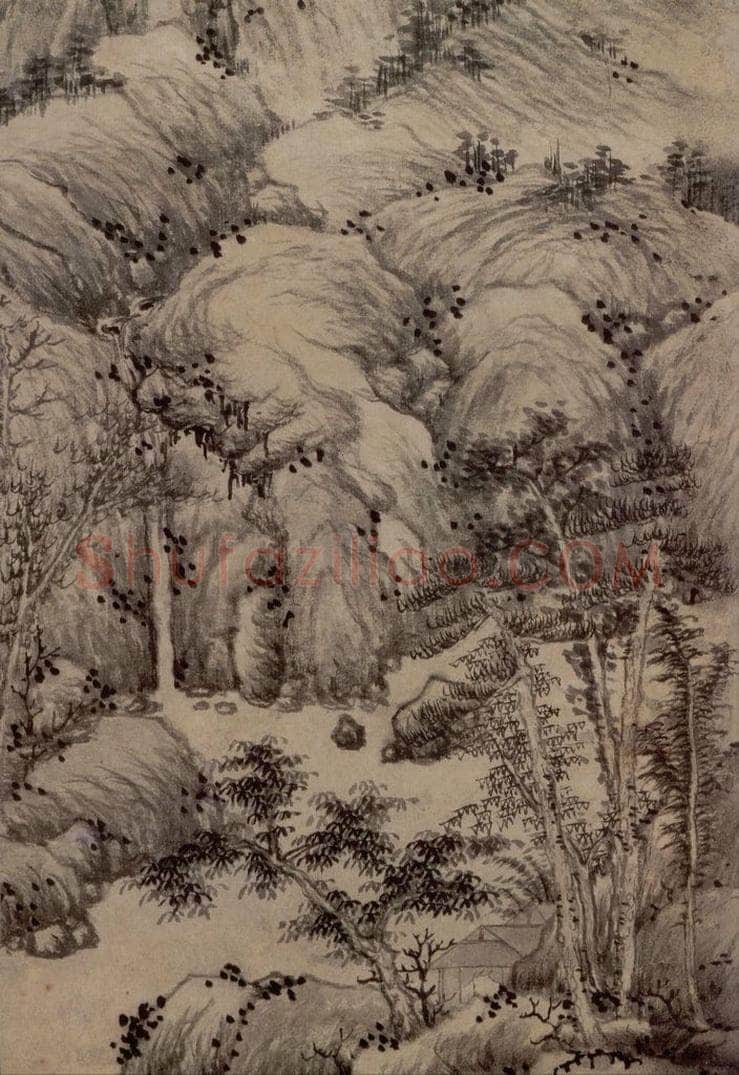   蜀山图 书画作品