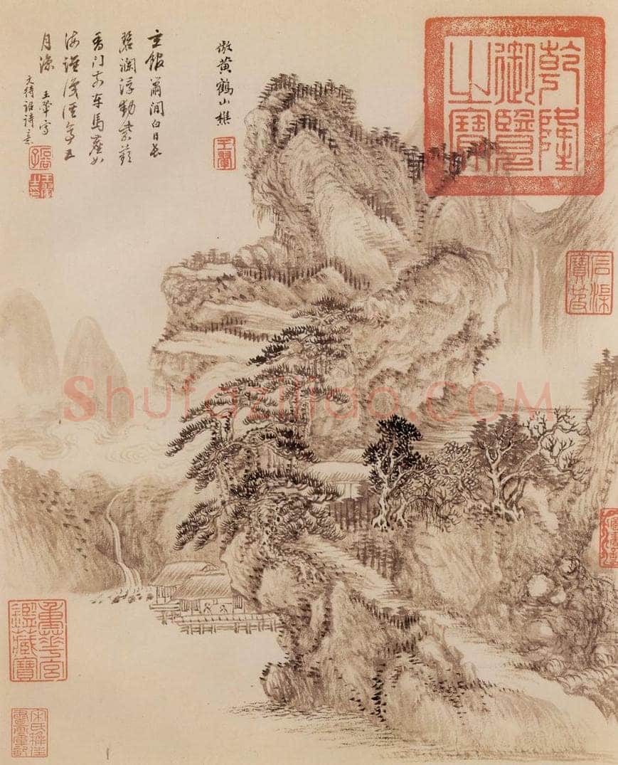 清 王翬 图绘 书画作品