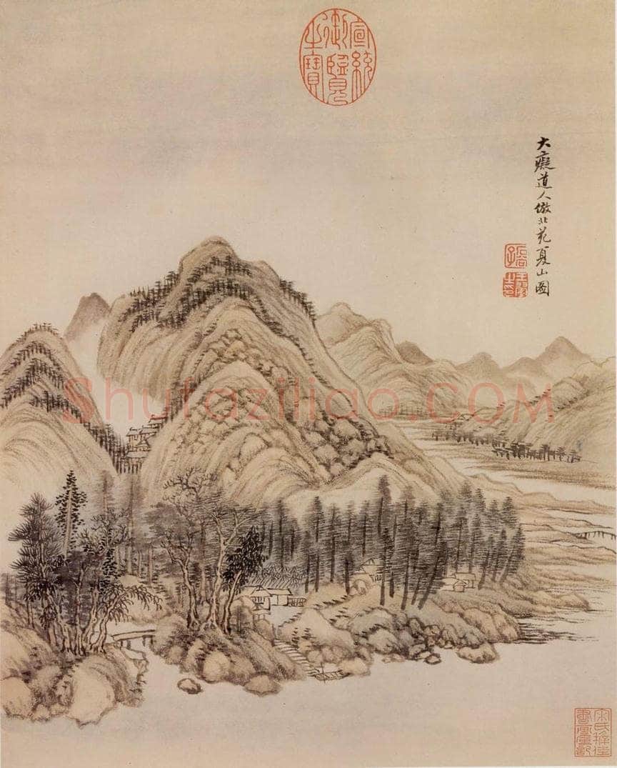 清 王翬 图绘 书画作品