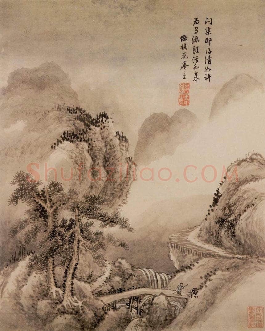清 王翬 图绘 书画作品
