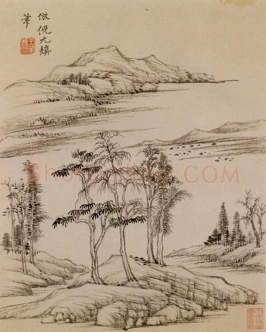 清 王翬 图绘 书画作品