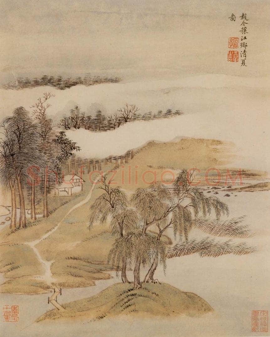 清 王翬 图绘 书画作品