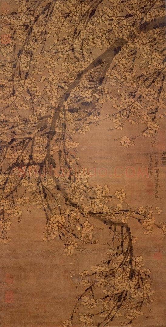 明 陈宪章 《万玉图》 书画作品