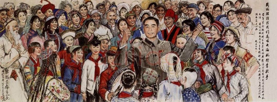 1977年 黄胄 《鞠躬尽瘁为人民》 书画作品
