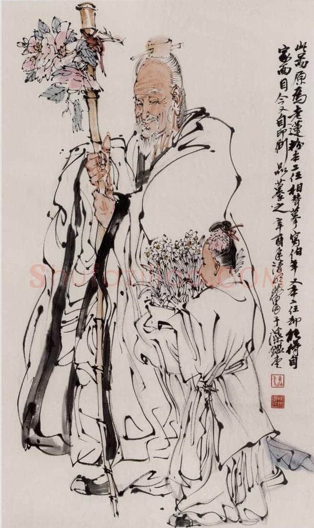 1981年 黄胄 献瑞 书画作品