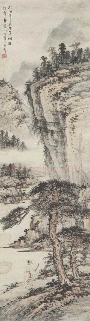黄君璧 《山水》 书画作品