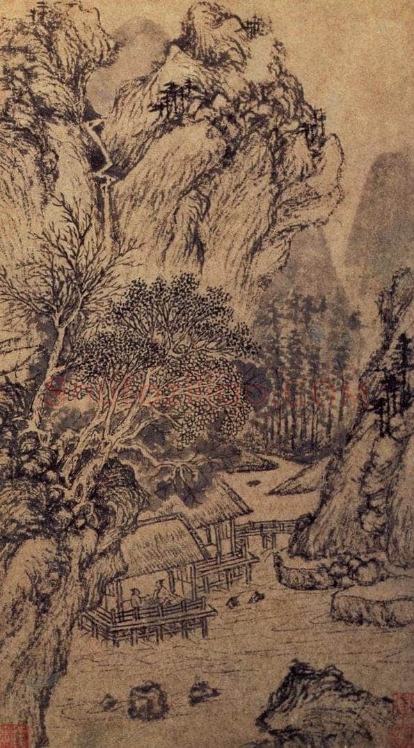明 文徵明 《山水册》 书画作品