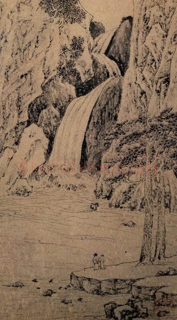 明 文徵明 《山水册》 书画作品