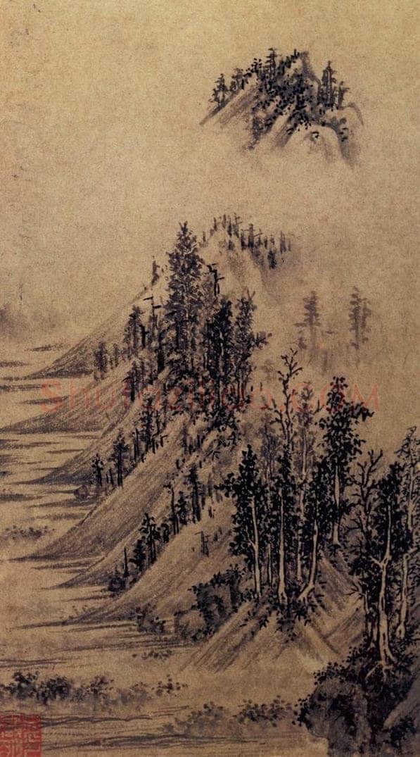 明 文徵明 《山水册》 书画作品