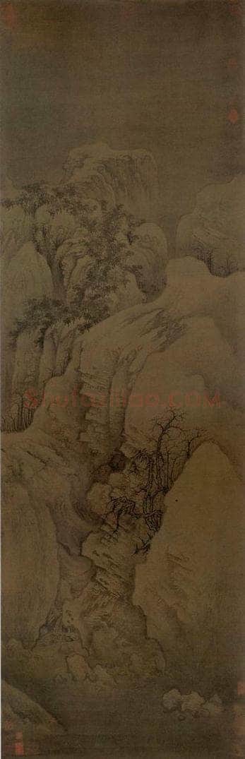 北宋 郭熙 幽谷图 书画作品