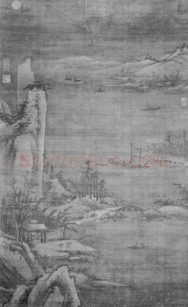 北宋 郭熙 丰年瑞雪图 书画作品