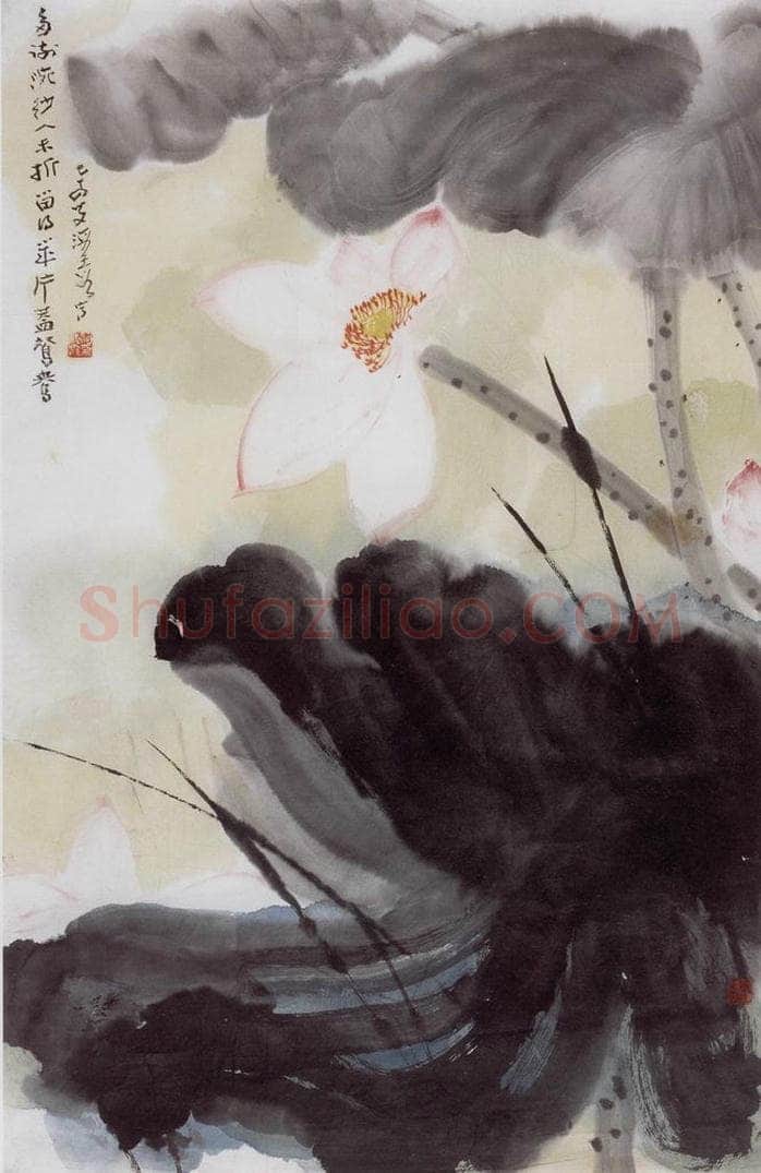 1982年 何海霞 荷香 书画作品