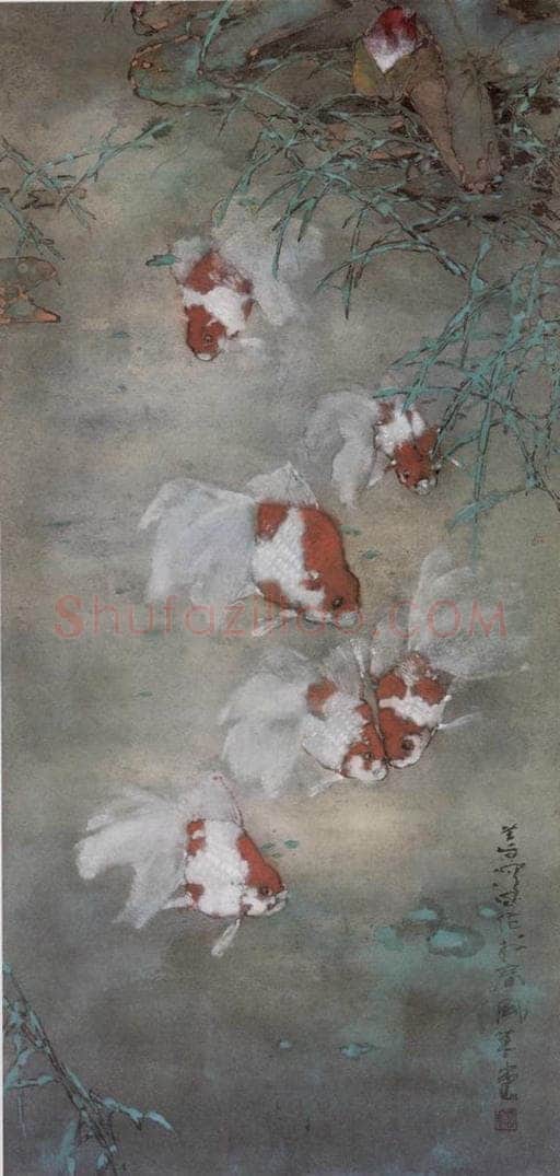 杨善深 《六如图》 书画作品