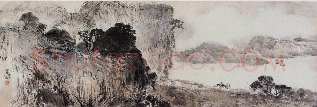  杨善深 《归乡图》 书画作品