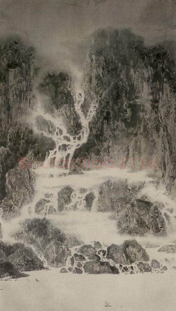 近现代 宋雨桂 《长江明珠图》 书画作品