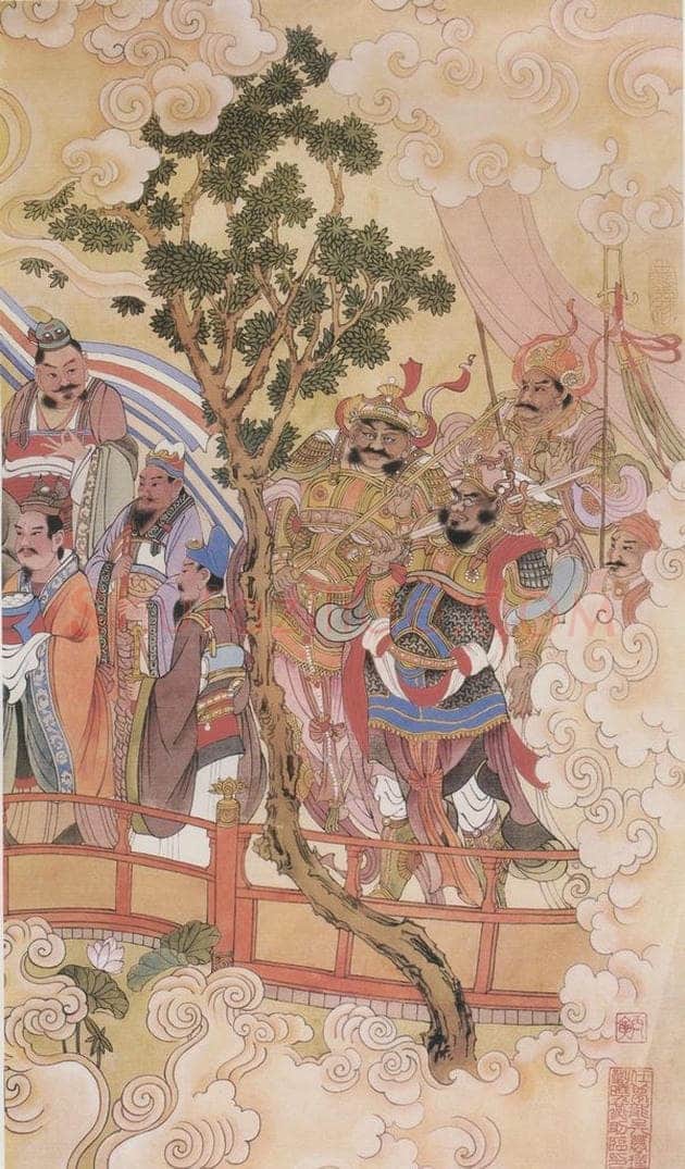 1986年 任率英 《八十七神仙卷》 书画作品