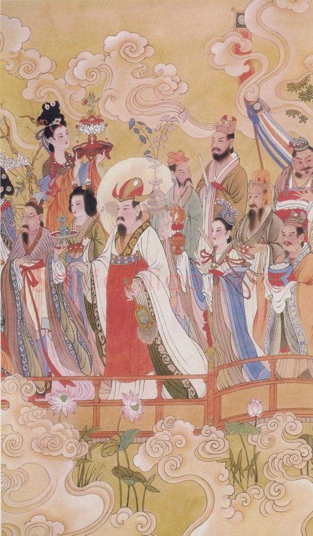 1986年 任率英 《八十七神仙卷》 书画作品