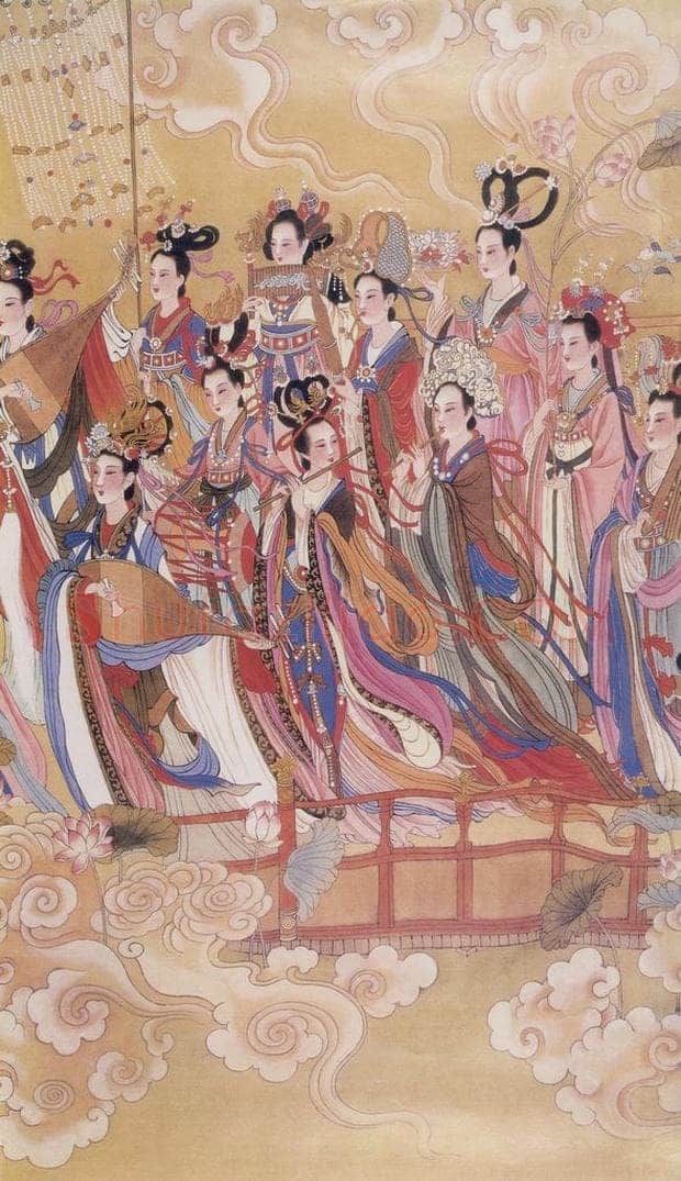 1986年 任率英 《八十七神仙卷》 书画作品