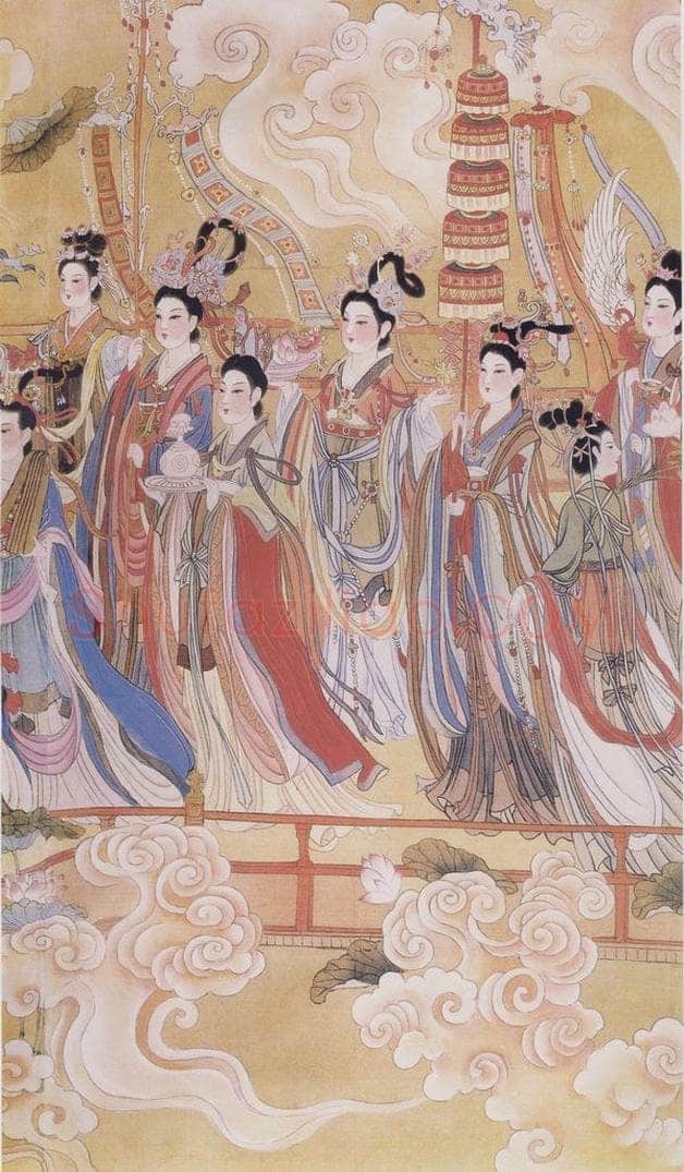 1986年 任率英 《八十七神仙卷》 书画作品