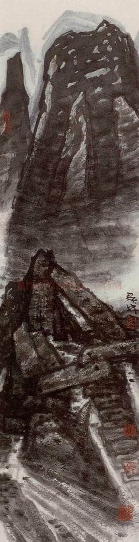 2002年 李宝林 《情系帕米尔》 书画作品