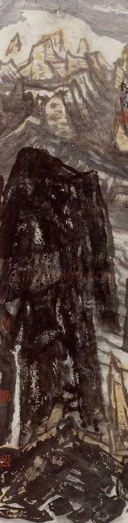 2002年 李宝林 《情系帕米尔》 书画作品