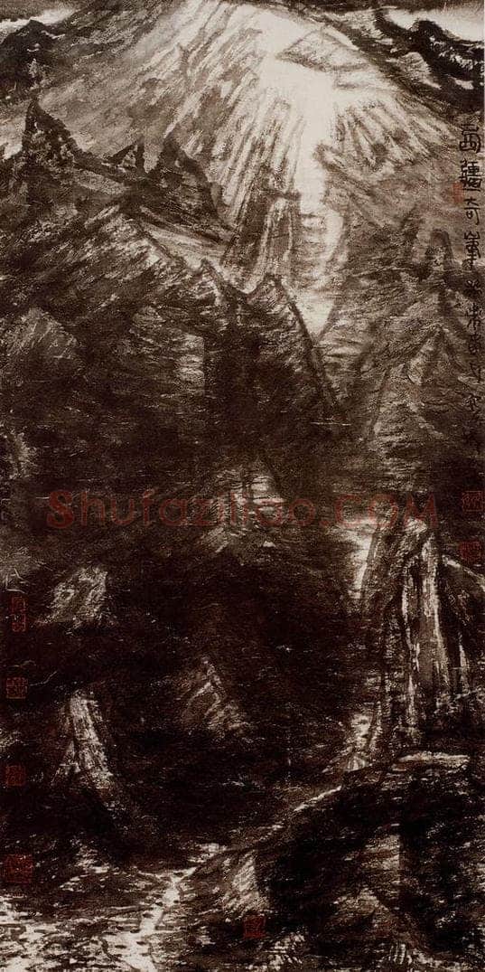 2002年 李宝林 《沉寂》 书画作品