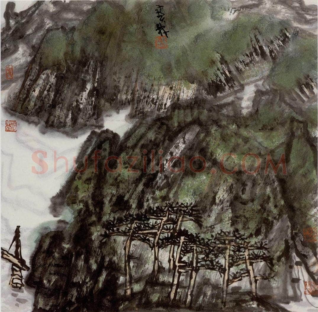 2003年 李宝林 《松风》 书画作品