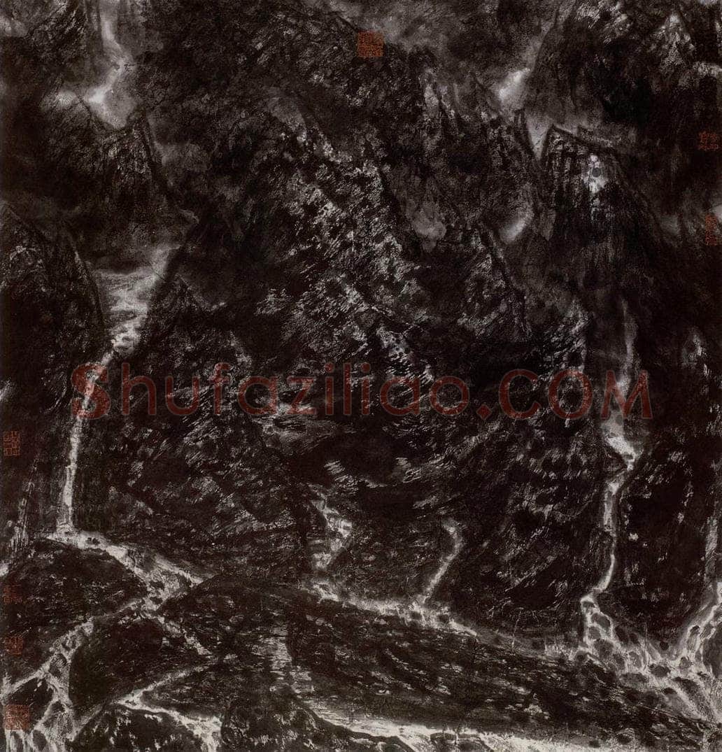 2002年 李宝林 《西疆风骨》 书画作品