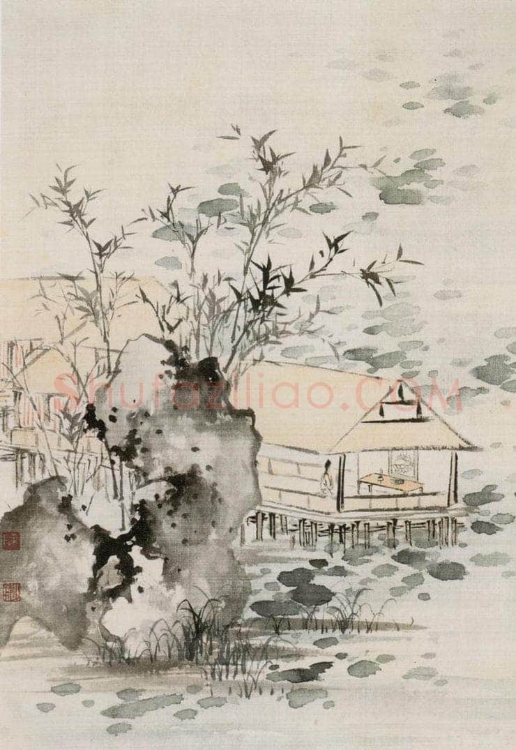 近现代 陈少梅 《观音图册》 书画作品