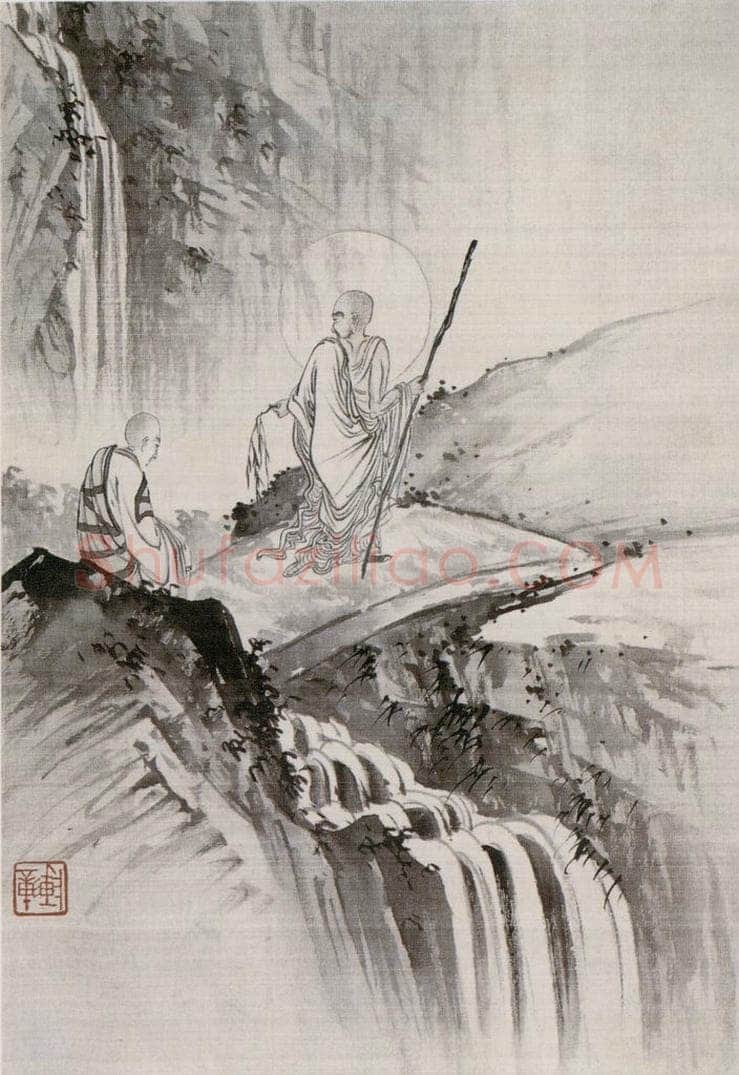 近现代 陈少梅 《观音图册》 书画作品