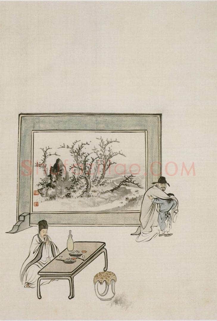 近现代 陈少梅 《观音图册》 书画作品