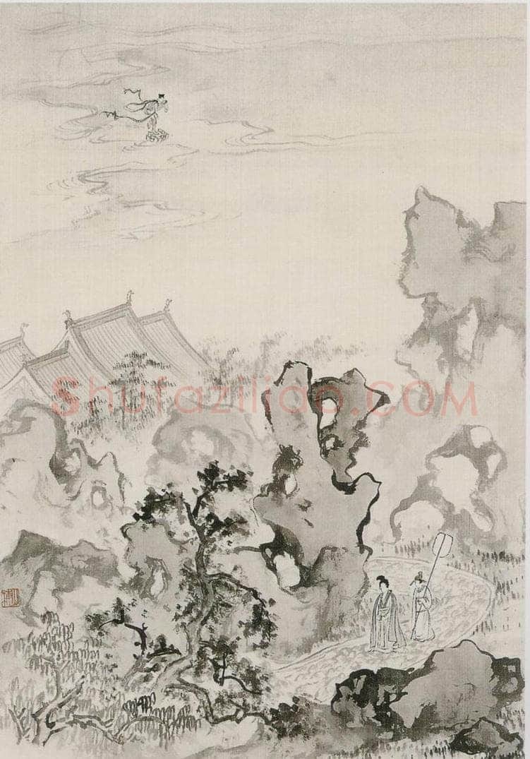 近现代 陈少梅 《观音图册》 书画作品