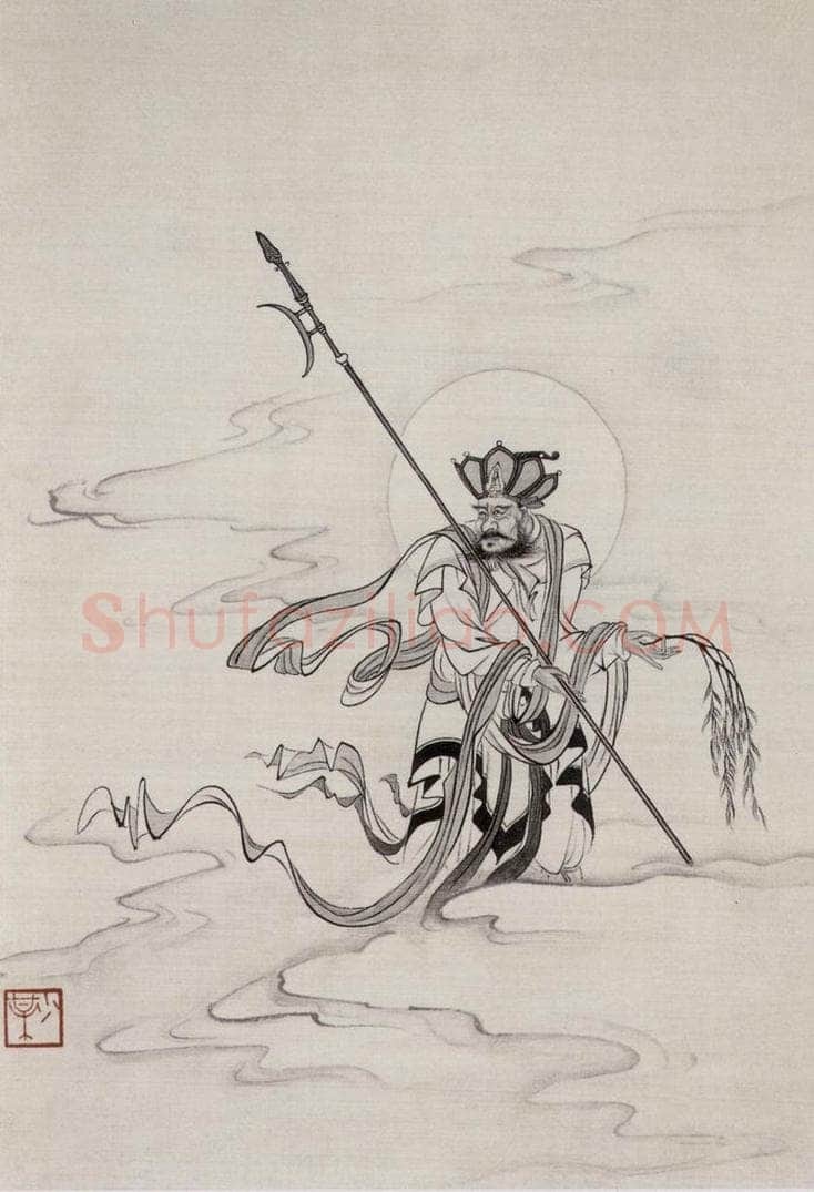 近现代 陈少梅 《观音图册》 书画作品