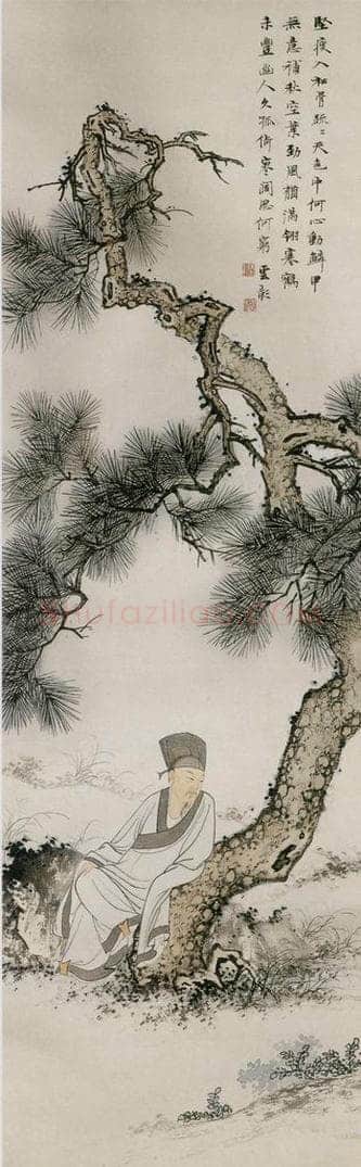 近现代 陈少梅 《四条屏》 书画作品