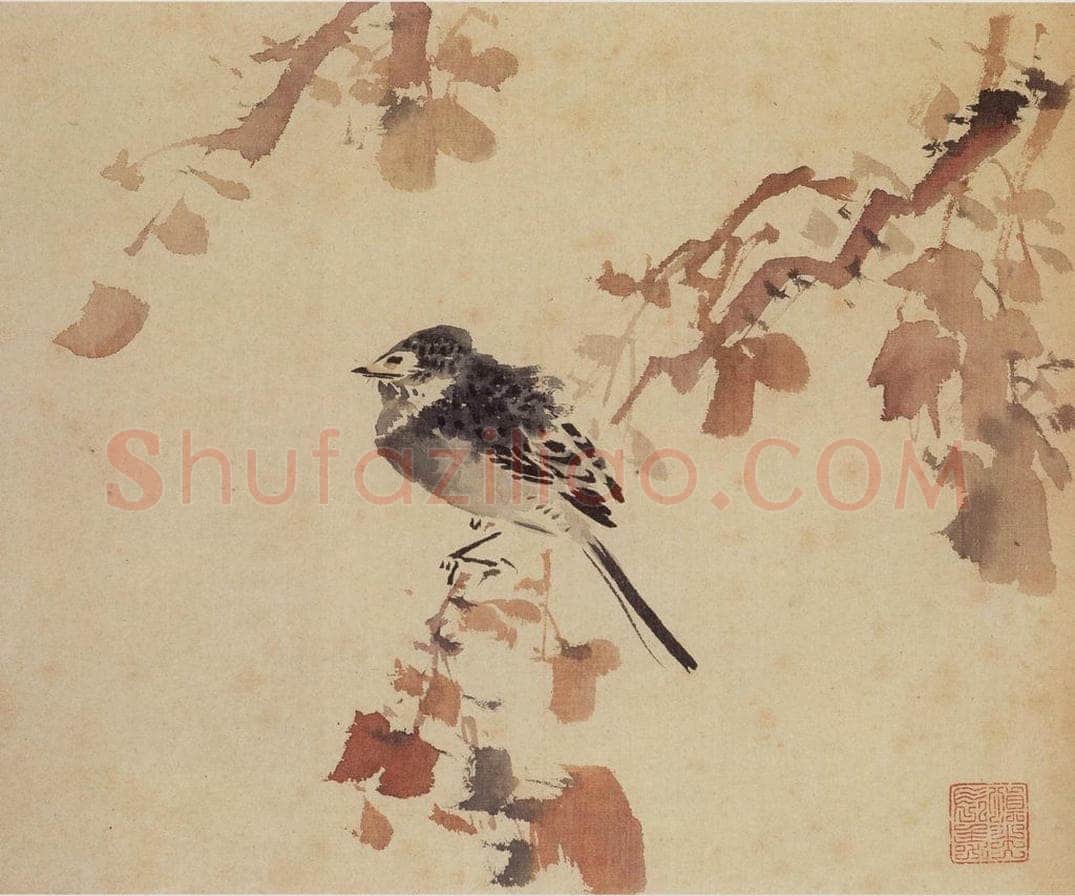 1940年 汪慎生 临孙隆花鸟册页 书画作品