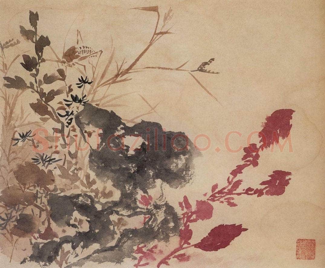 1940年 汪慎生 临孙隆花鸟册页 书画作品