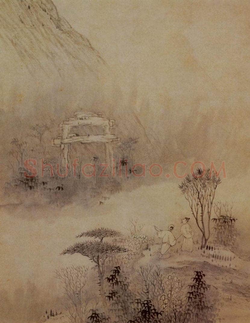 明末清初 石涛 黄山图册21开 书画作品